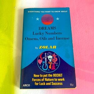 Dreams Lucky Numbers Omens, Oils and Incense vintage paperback book